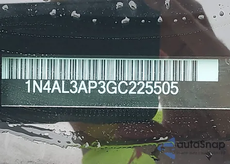 2016 Nissan Altima 2.5/2.5 S/2.5 Sl/2.5 Sr/2.5 Sv from USA, damaged, VIN 1N4AL3AP3GC225505